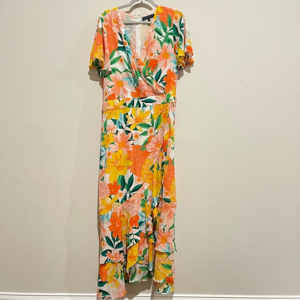Rachel Roy floral maxi dress